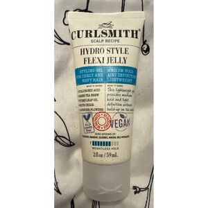 NEW Curlsmith Hydro Style Flexi Jelly Styling Gel for Curly &‎ Wavy Hair, 2oz.